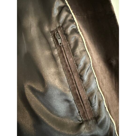 Vintage Wilson Leather suede jacket men’s size 40 / Medium NWT 90s Y2K preppy - Picture 8 of 16